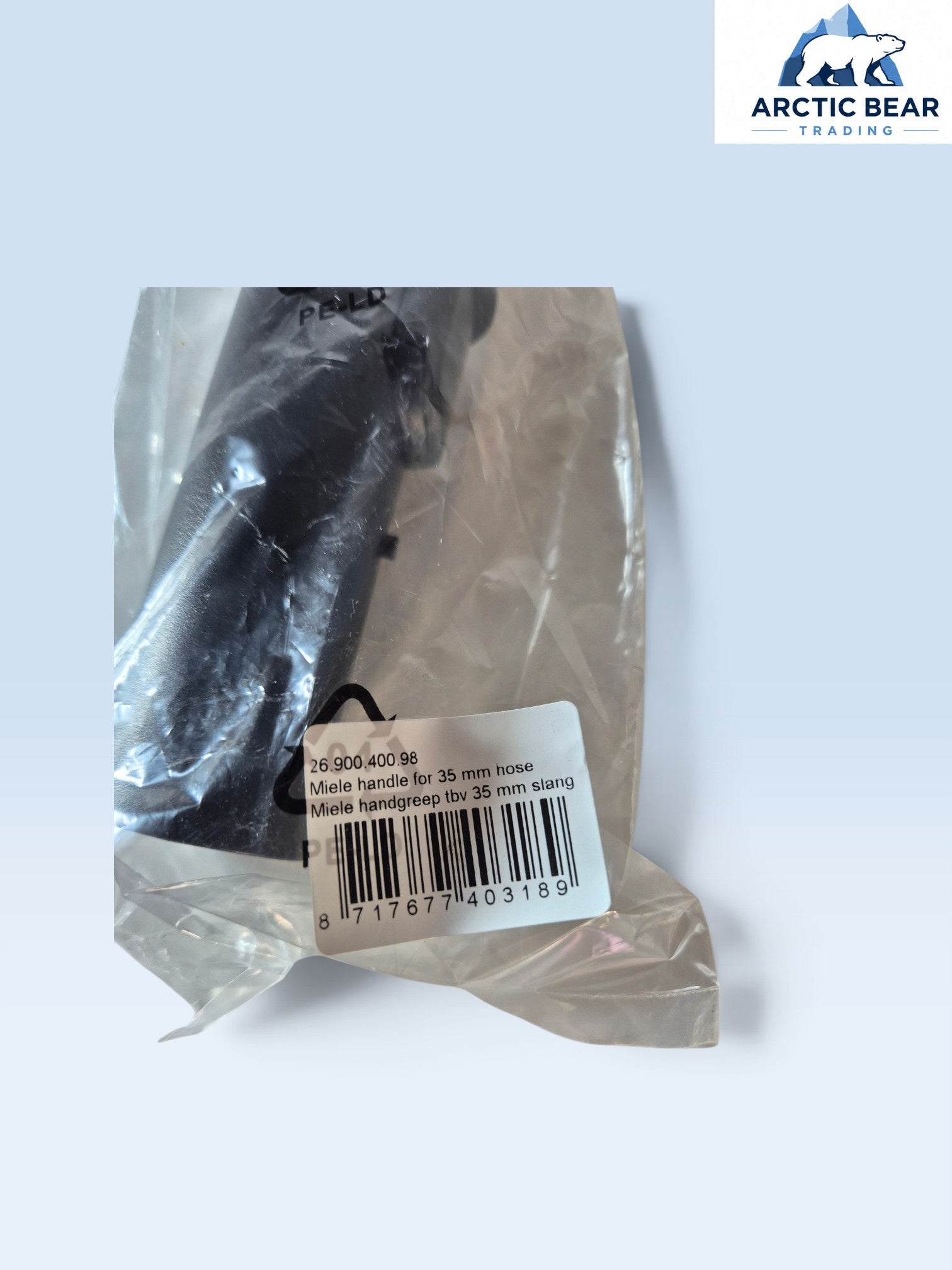 Pistoolgreep 35mm voor Miele stofzuiger